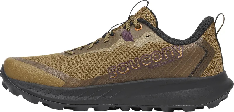 Saucony Peregrine 15 Mens Trail Running Shoes - Brown - Image 3