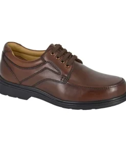 Roamers Mens Shoe M204 Brown