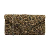 Lotus Womens Clutch Bag Aletta Leopard Suede