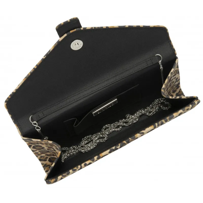 Lotus Womens Clutch Bag Aletta Leopard Suede - Image 3