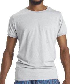 Ohmme Astral Short Sleeve Mens Yoga Top - Grey