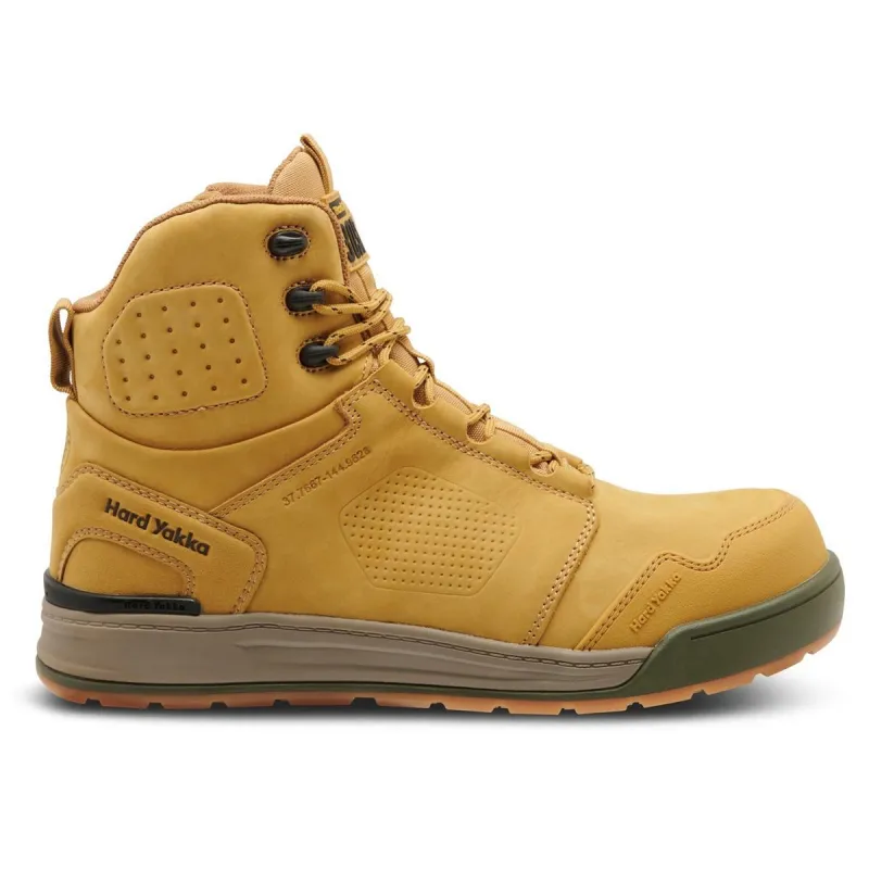 Hard Yakka 3056 S7S 6" Boot Wheat - Image 3