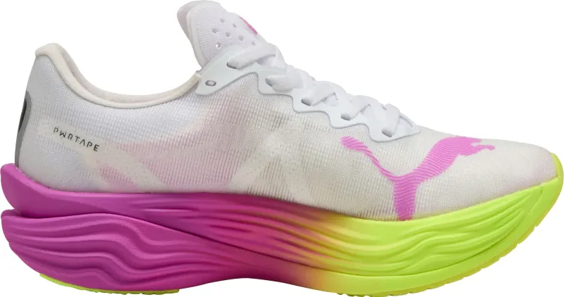 Puma Deviate Nitro Elite 3 Womens Running Shoes - White - Image 3