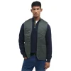 Barbour Mens Waistcoat Quilted/Zip-In Liner Olive/Classic