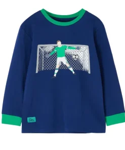 Lighthouse Boys T-Shirt Oliver Navy Football Print