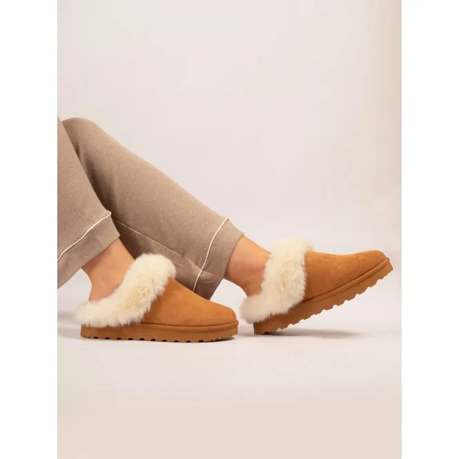 Lunar Womens Slipper Nevis Tan - Image 3