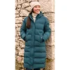 Lighthouse Womens Long Coat Savannah Pine