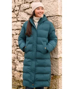 Lighthouse Womens Long Coat Savannah Pine