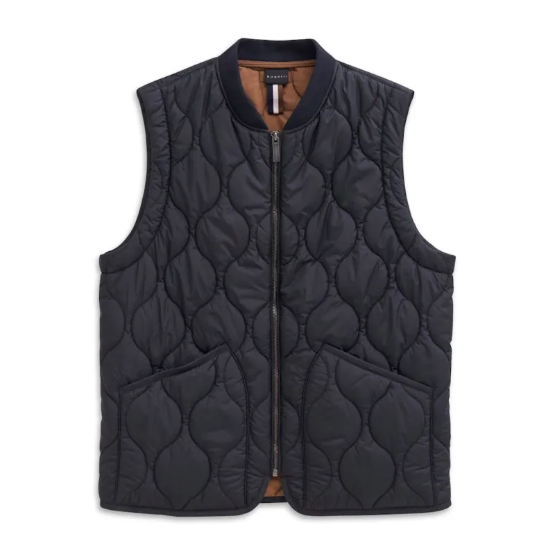 Bugatti Mens Gilet Navy Blue