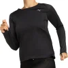 Puma Favourite Long Sleeve Womens Running Top - Black