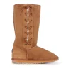 EMU Womens Boot Platinum Hi Lace Chestnut WP11872