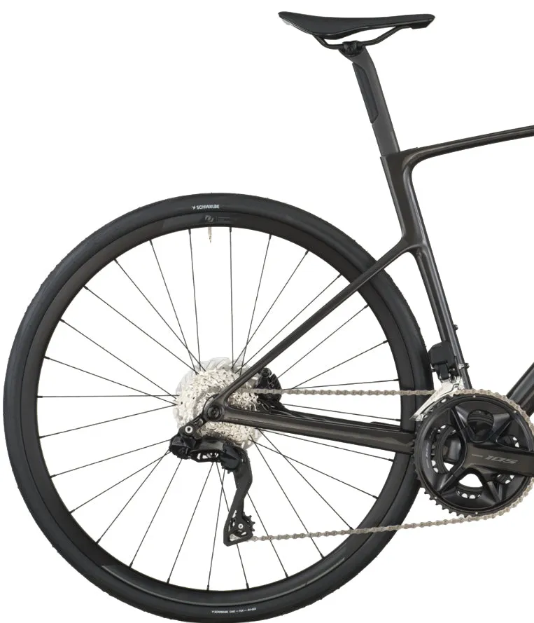 Scott Addict 40 Carbon Road Bike 2026 - Carbon Black - Image 2