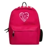 Hype Girls Backpack Applique Heart Pink