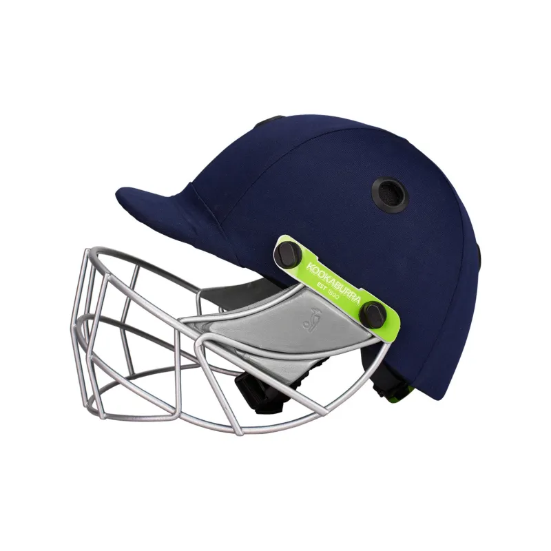 Kookaburra Pro 600f Cricket Helmet: Navy - Image 3
