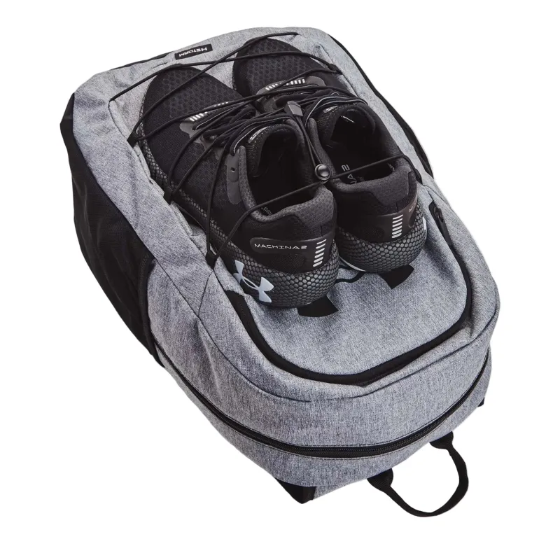 Under Armour Hustle Sport Backpack: Grey - Image 2