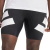 adidas Adizero Road To Records Mens Short Running Tights - Black