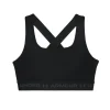 Under Armour Women's Armour Mid Crossback Sports Bra: Black