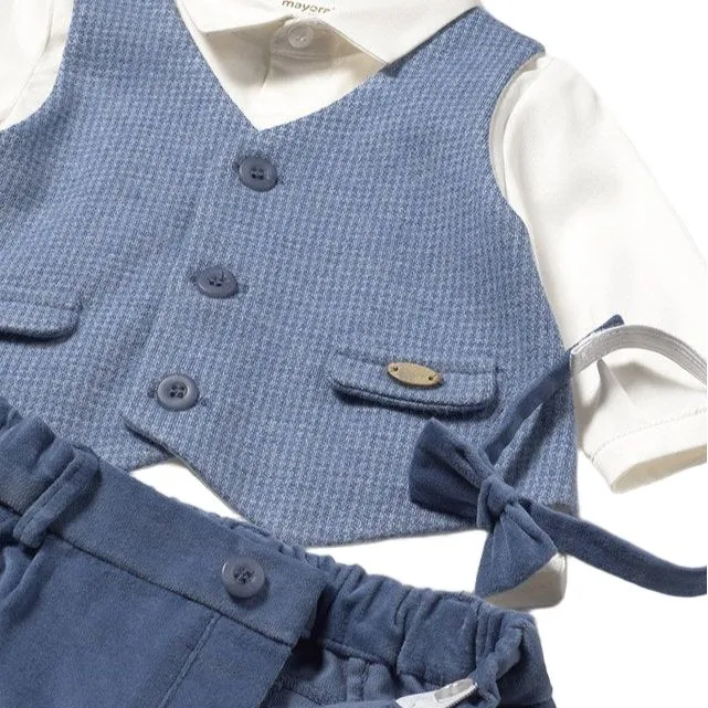 Mayoral Boys Suit Set 2.581 Artic Blue - Image 3