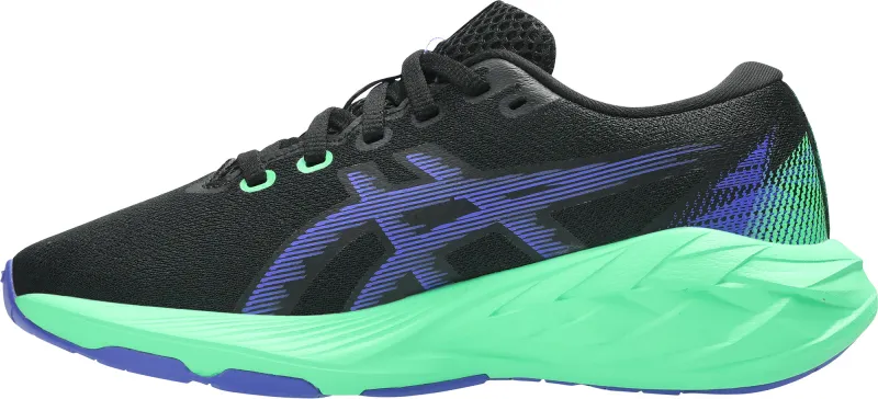 Asics NovaBlast 5 GS Junior Running Shoes - Black - Image 3