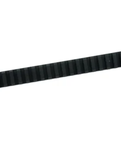 Britannia Rails Gunmakers Extended Length of AL Picatinny Rail, Radius Bottom - Black