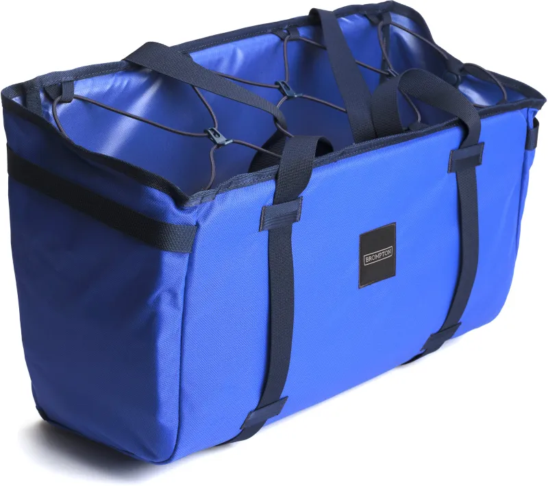 Brompton Basket Large Bag - Blue - Image 3