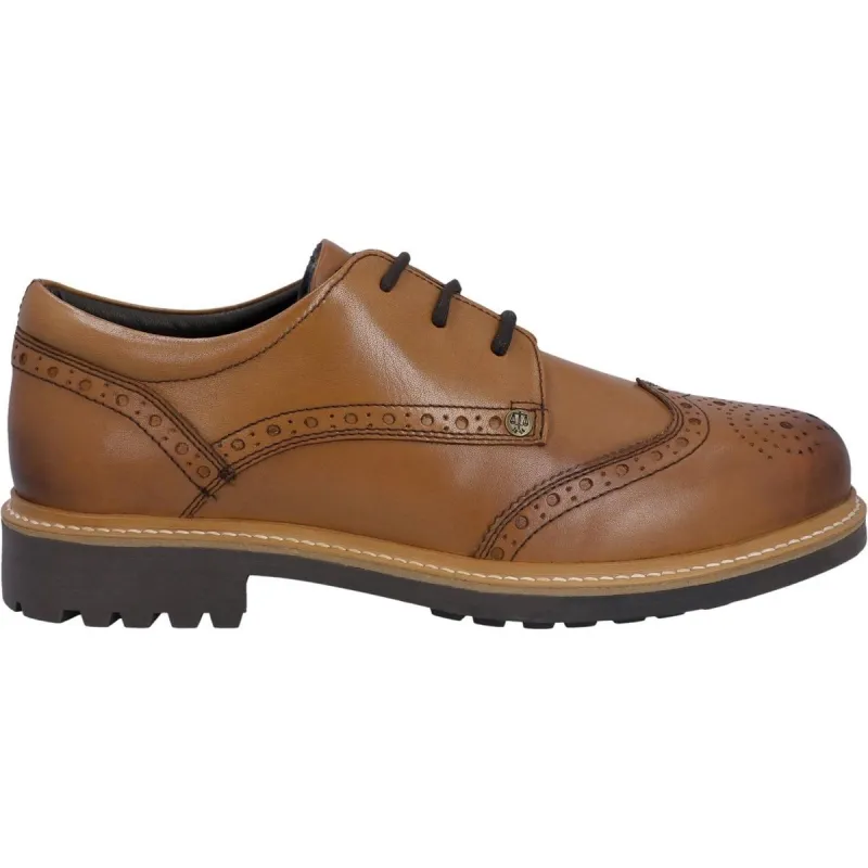 Hunter Cawdor Brogue Gibson Tan - Image 3