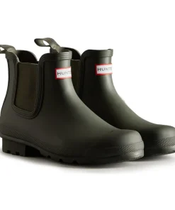 Hunter Original Chelsea Boot Dark Olive