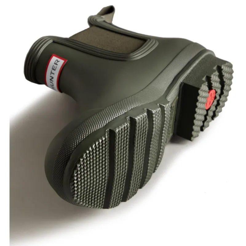 Hunter Original Chelsea Boot Dark Olive - Image 2