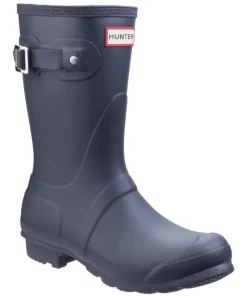 Hunter Original Short Wellington Boots Navy