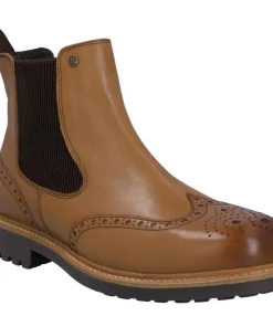 Hunter Cawdor Brogue Dealer Tan