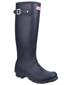 Hunter Original Tall Wellington Boots Navy