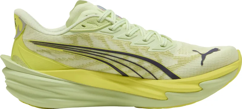 Puma Deviate Nitro 4 Mens Running Shoes - Green - Image 3