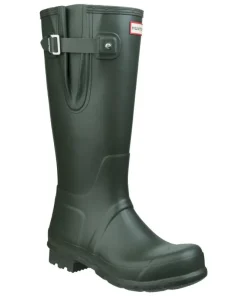 Hunter Original Side Adjustable Wellington Boots Dark Olive