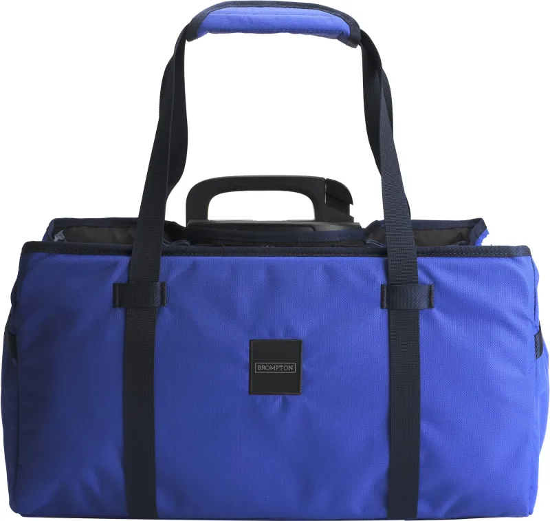 Brompton Electric Basket Bag - Blue