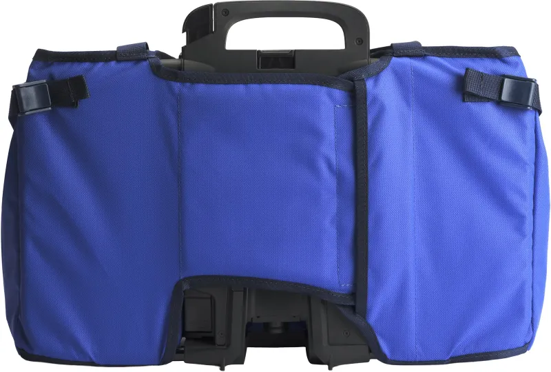 Brompton Electric Basket Bag - Blue - Image 3