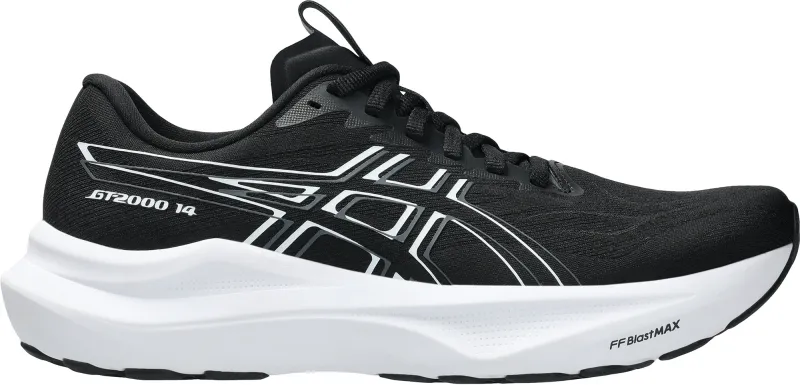 Asics GT 2000 14 Womens Running Shoes - Black