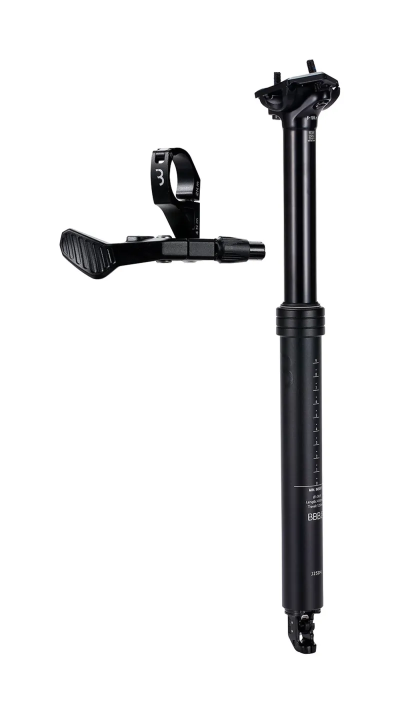 BBB LiftPost Dropper Seatpost With Remote - Black