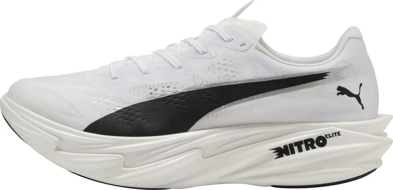 Puma Deviate Nitro Elite 4 Mens Running Shoes - White