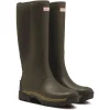 Hunter Balmoral Hybrid Tall Wellington Dark Olive