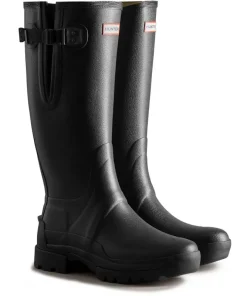 Hunter Balmoral Adjustable Wellington Black