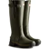 Hunter Balmoral Adjustable Neoprene Lined Wellington Dark Olive