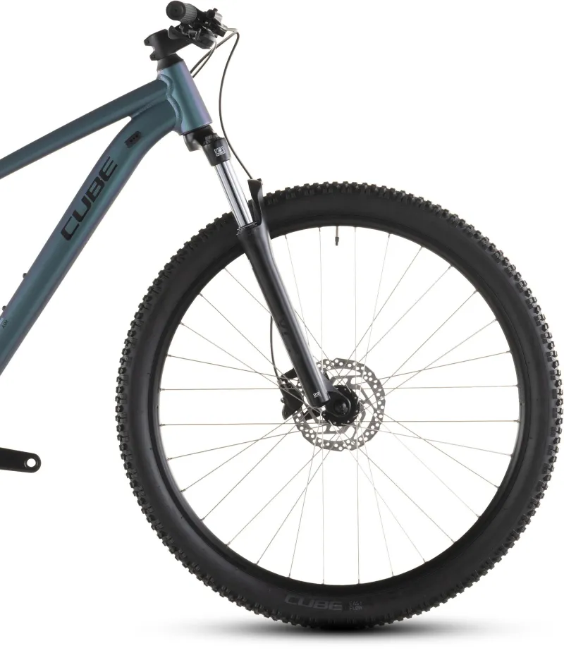 Cube Aim Pro Mountain Bike 2026 - Samaragdgrey - Image 3