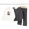 Mayoral Girls Hoodie, Top & Leggings 3 Piece 2842 H.Lead