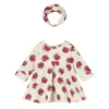 Mayoral Girls Dress Set 2827 Cherry