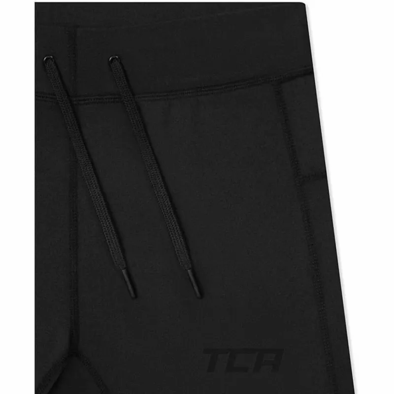 TCA Power Mens Long Running Tights - Black - Image 3