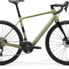 Merida eSilex 400 Electric Gravel Bike 2026 - Low Key Green