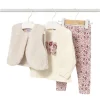 Mayoral Girls Legging, T-Shirt & Gilet Set 2739 Cuarzo