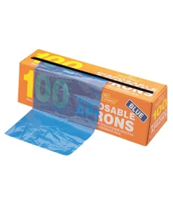 Polyco Disposable Aprons (100pk) Blue Polythene 26"x42"