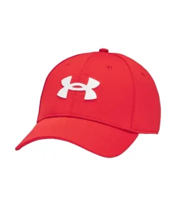 Under Armour Blitzing Baseball Cap: Red/White