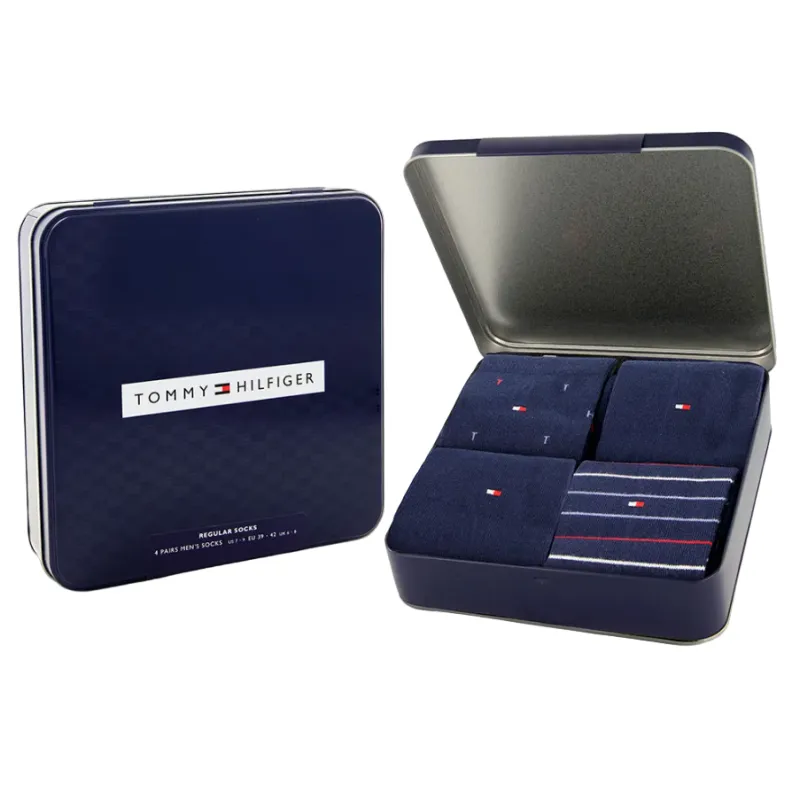 Tommy Hilfiger Mens 3 Pack Giftbox Navy - Image 2